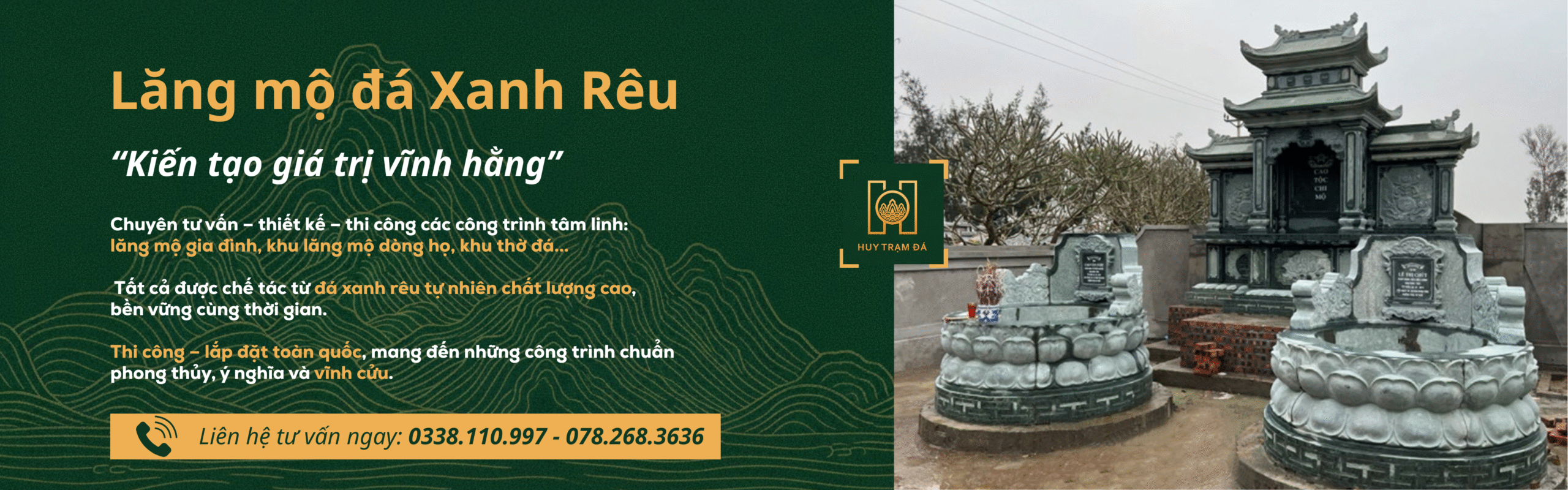 Lăng Mộ Đá Thanh Hóa - Lăng Mộ Đá Xanh Rêu - Huy Trạm Đá