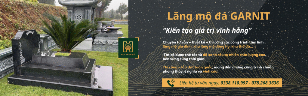 Lăng Mộ Đá Thanh Hóa - Lăng Mộ Đá Granit - Huy Trạm Đá