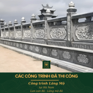 Lan Can Đá Lăng Mộ - Đá Xanh Thanh Hóa