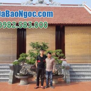 Làm nhà thờ họ bằng đá, nhà từ đường đẹp nhất Ninh Bình 2025