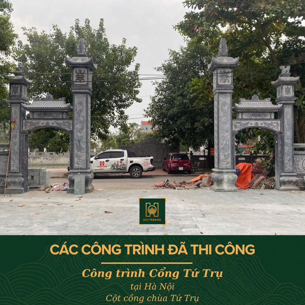 Đá Thanh Hóa - Công Trình Thi Cổng Đá Tam Quan Tại Thanh Hóa
