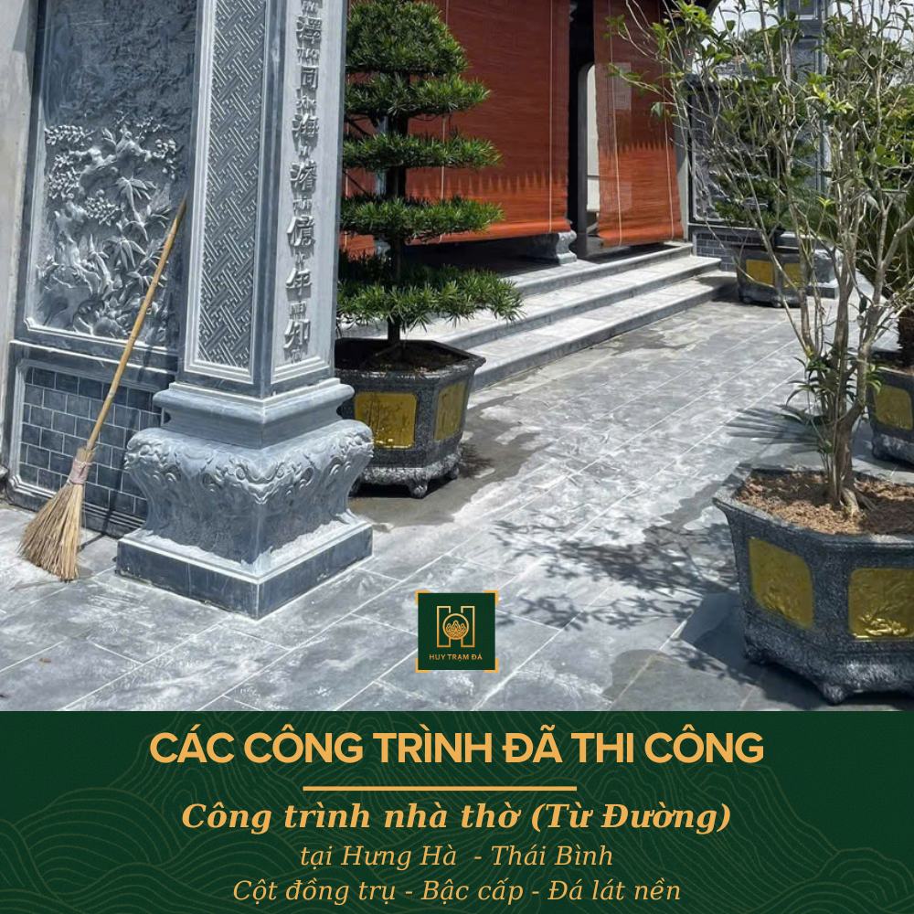 Đá Thanh Hóa - Công Trình Thi Công Đá Nhà Thờ Từ Đường