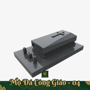 Mộ Đá Công Giáo Đá Granit MD17 - Lăng Mộ Đá Thanh Hóa
