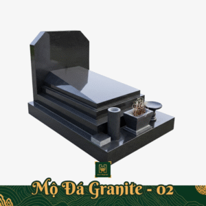 Mộ Đá Granite Tam Cấp Nguyên Khối Giật Cấp Md21 Lăng Mộ Đá Thanh Hóa