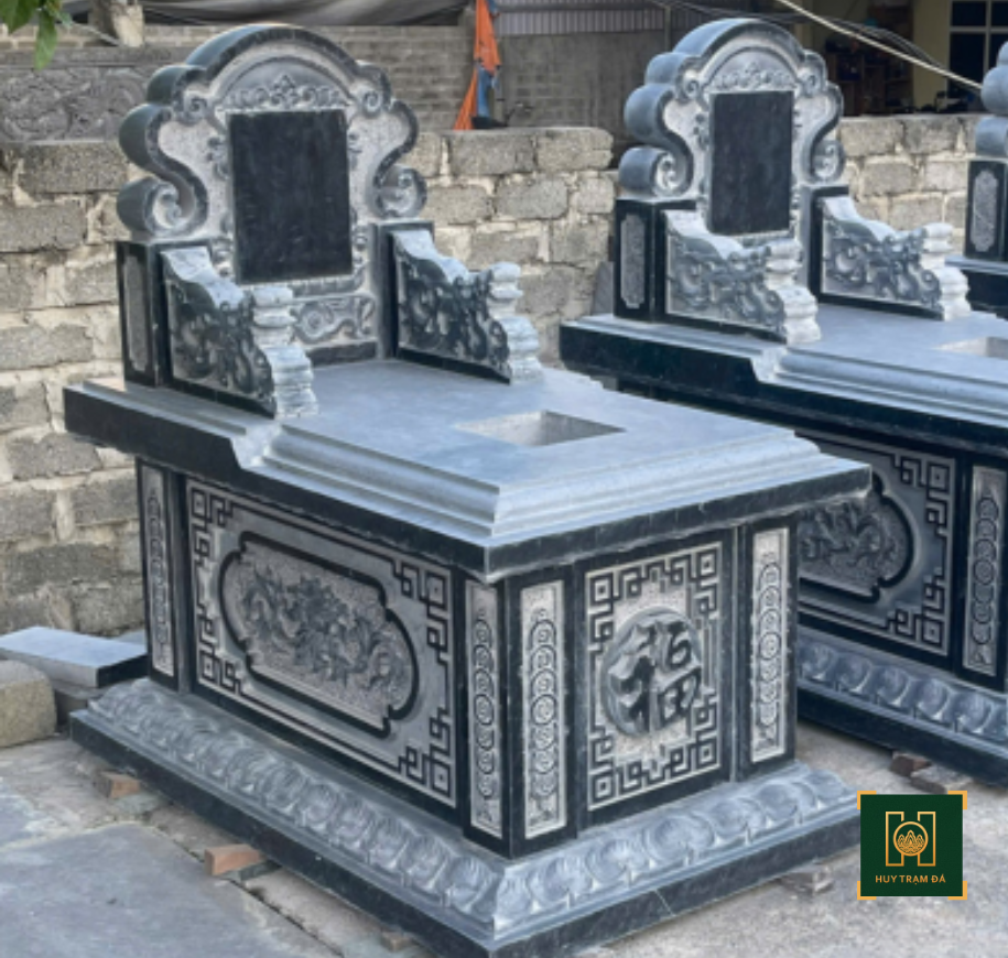 Mẫu Mộ Đá Ngai Truyền Thống MD06 – Thiết Kế Thi Công Đá Mỹ Nghệ Theo Yêu Cầu