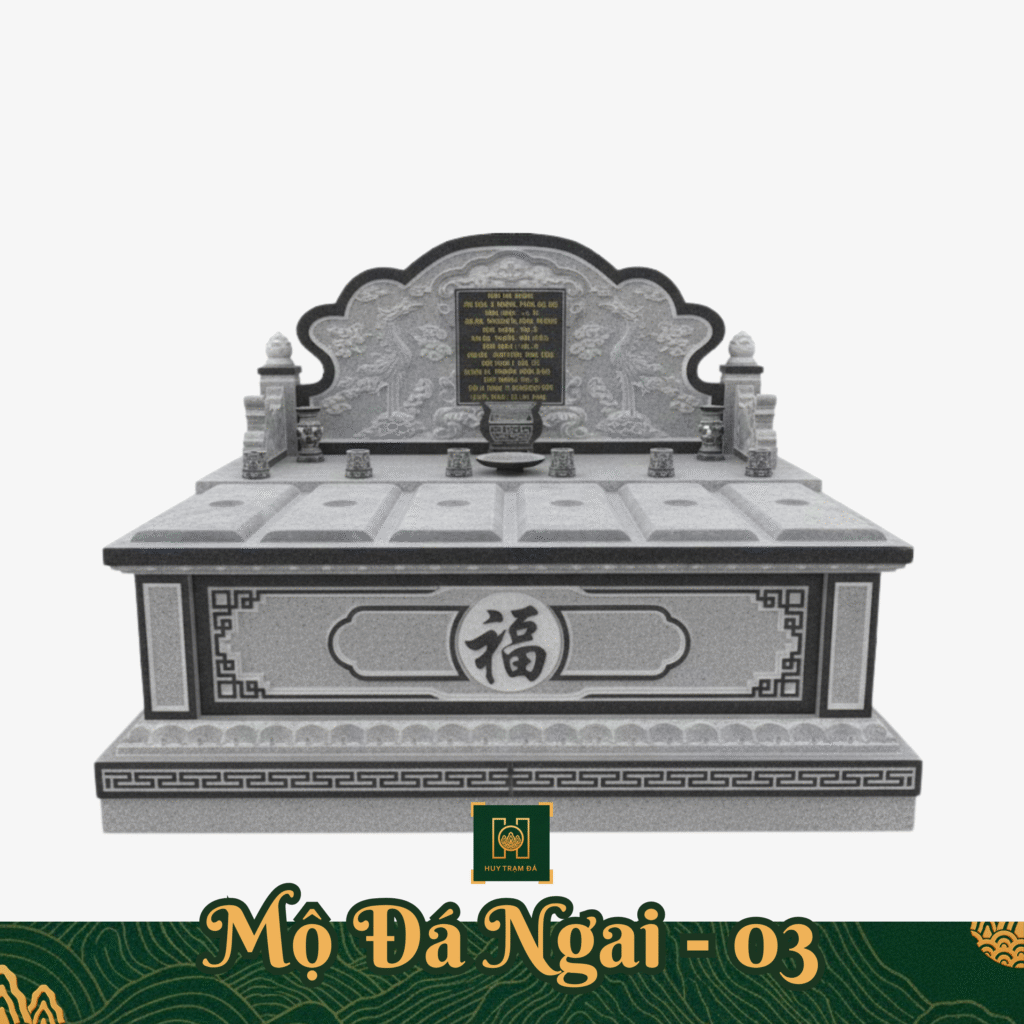 Mẫu Mộ Đá Xanh Rêu Thanh Hóa