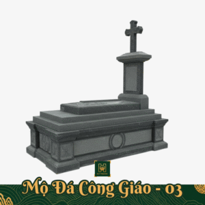 Mộ Đá Công Giáo Ngai MD15 - Lăng Mộ Đá Thanh Hóa