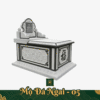 Mộ Đá Ngai Xanh Đen Hiện Đại MD09 – Thiết Kế Thi Công Đá Mỹ Nghệ Theo Yêu Cầu