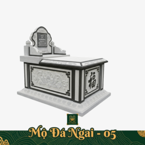 Mộ Đá Ngai Xanh Đen Hiện Đại MD09 – Thiết Kế Thi Công Đá Mỹ Nghệ Theo Yêu Cầu