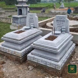 Mộ Đá Tam Cấp MD03 – Thiết Kế Thi Công Đá Mỹ Nghệ Theo Yêu Cầu