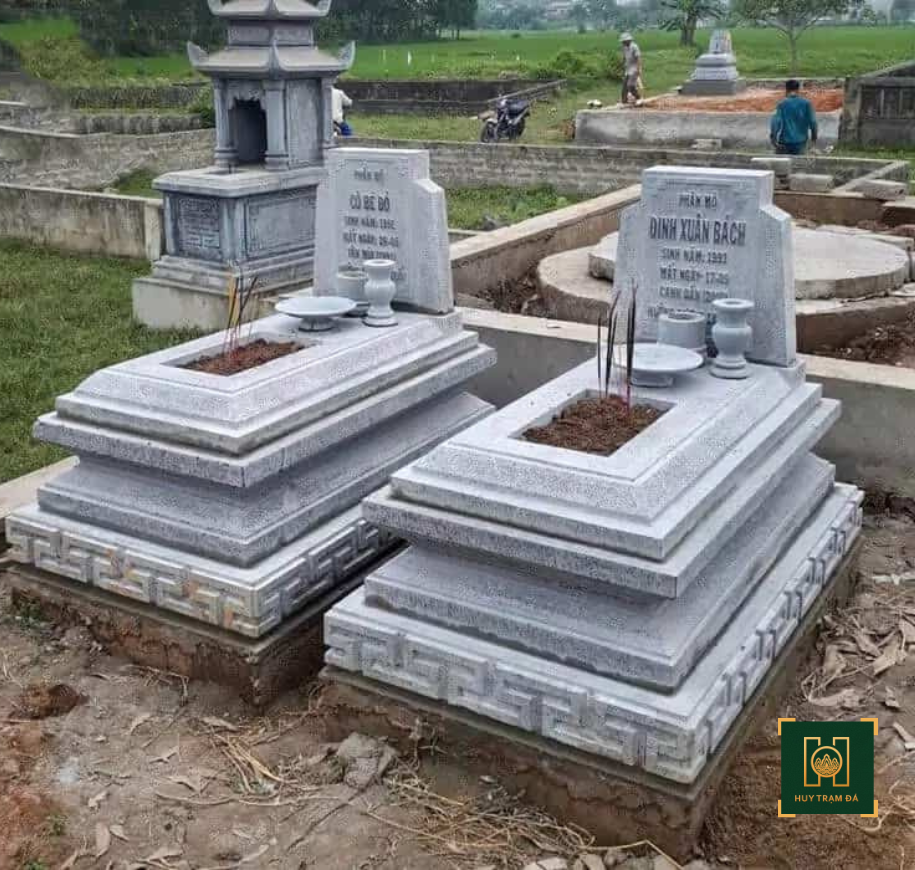 Mộ Đá Tam Cấp MD03 – Thiết Kế Thi Công Đá Mỹ Nghệ Theo Yêu Cầu