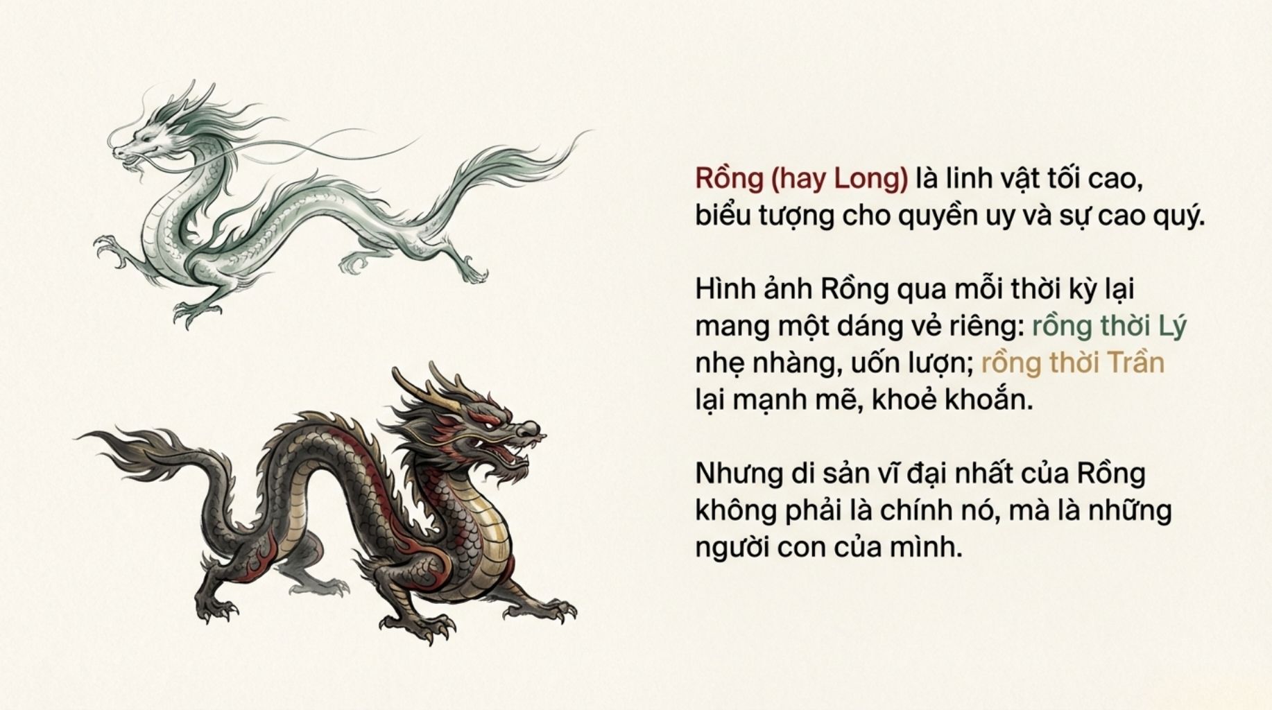 Rồng - Long - Linh Vật Linh Thiêng Trong Văn Hóa Phương Đông