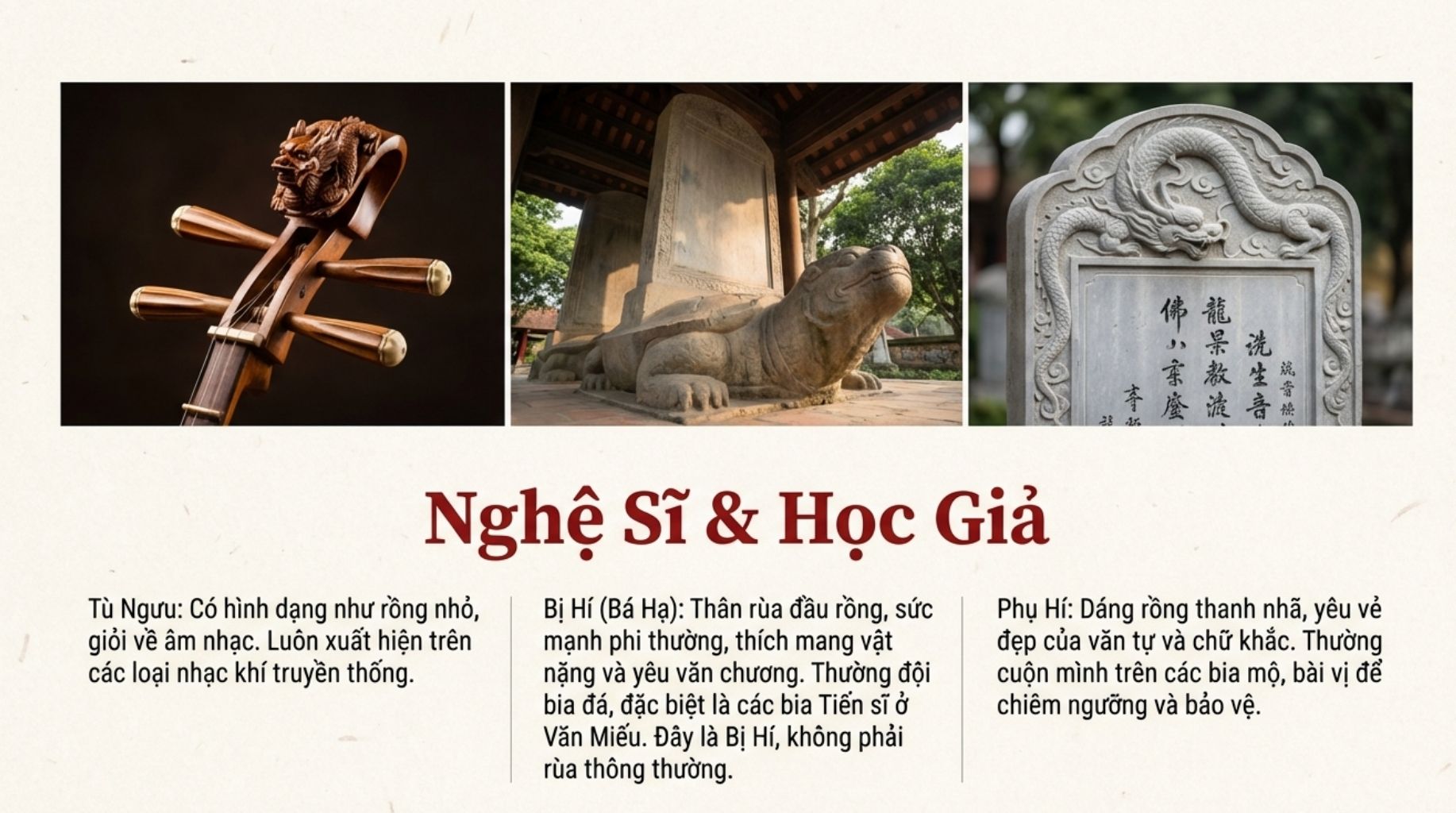 Các Con Của Rồng - Nghệ Sĩ và Học Giả