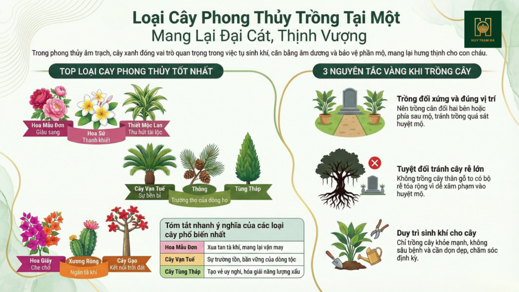 Nên Trồng Cây Gì Ở Mộ Top 10+ Cây Phong Thủy Giúp Con Cháu Đại Cát, Thịnh Vượng