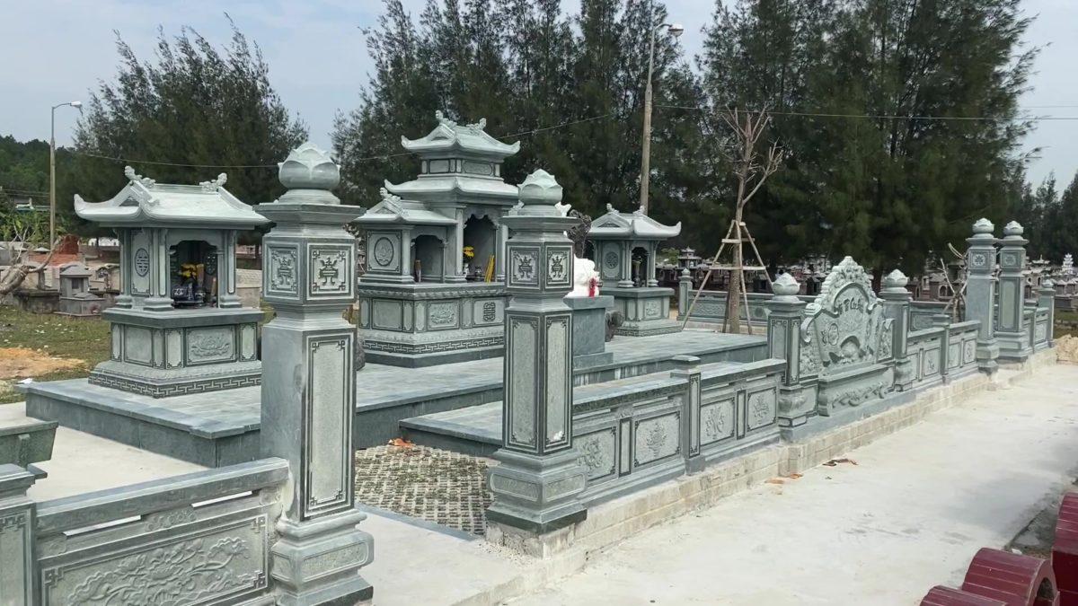 Đơn vị Thiết Kế Thi Công Khu Lăng Mộ Đá Rêu Tại Hải Phòng Uy Tín Chất Lượng
