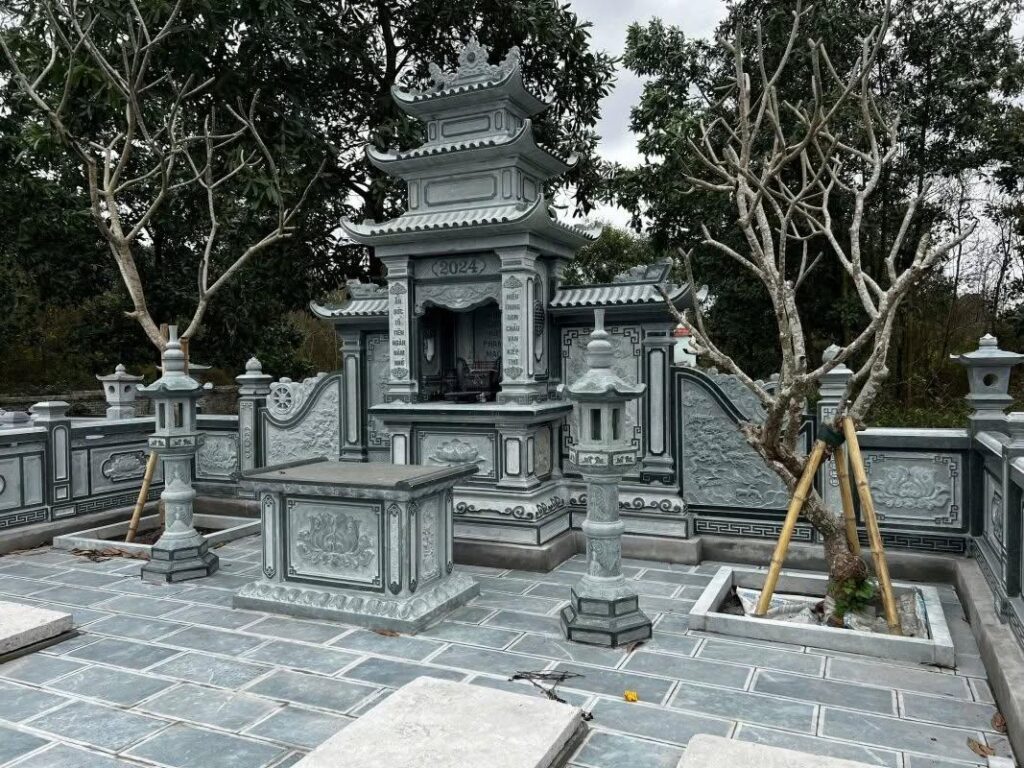 Báo Giá Khu Lăng Mộ Đá Hải Phòng - Thiết Kế Lăng Mộ Đá Xanh Tại Hải Phòng Trọn Gói Chuẩn Phong Thủy
