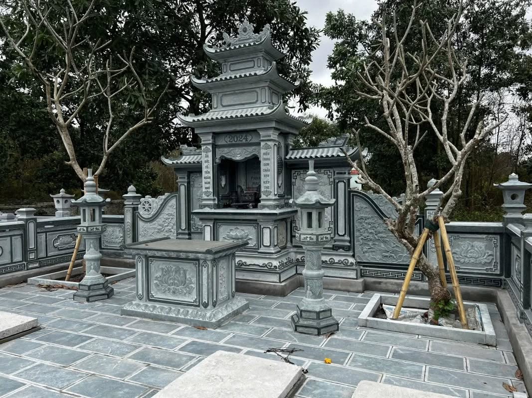 Lăng Mộ Đá Thanh Hóa - Thiết Kế Tư Vấn Thi Công Lăng Mộ Đá Xanh Thanh Hóa