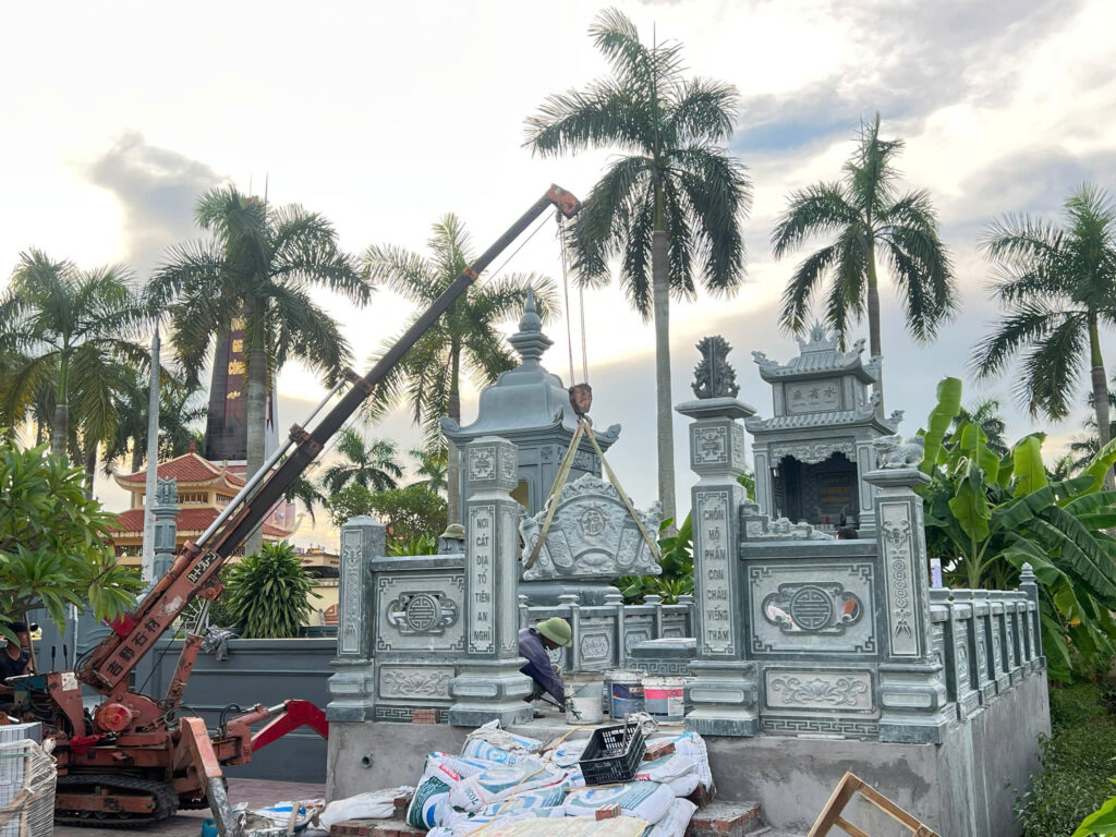 Thi Công Lăng Mộ Đá Tại Hải Phòng - Đơn Vị Thiết Kế Thi Công Lăng Mộ Đá Trọn Gói Uy Tín Tại Hải Phòng