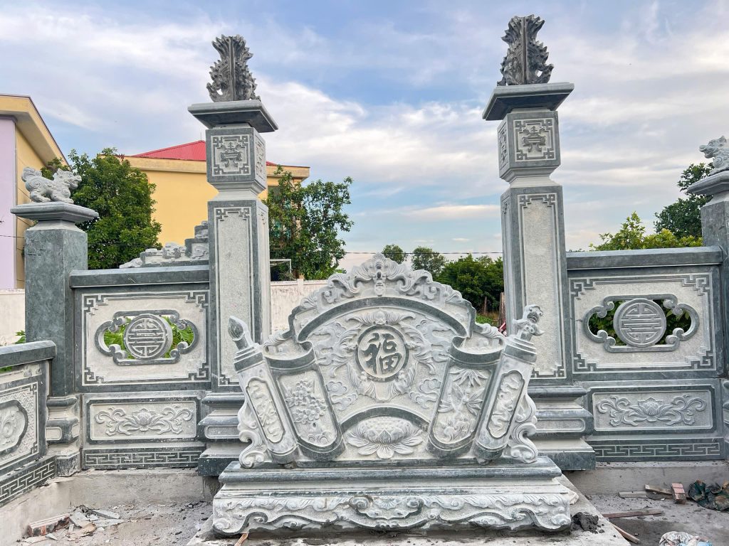 Khu Băng Mộ Đá Xanh Rêu Thanh Hóa Được Thi Công Trọn Gói Tại Hưng Yên